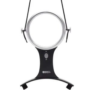 4in Hands-Free Lighted Magnifier, Mighty Bright