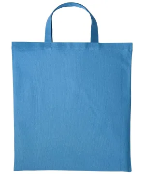 Airforce Blue - Cotton shopper short handle