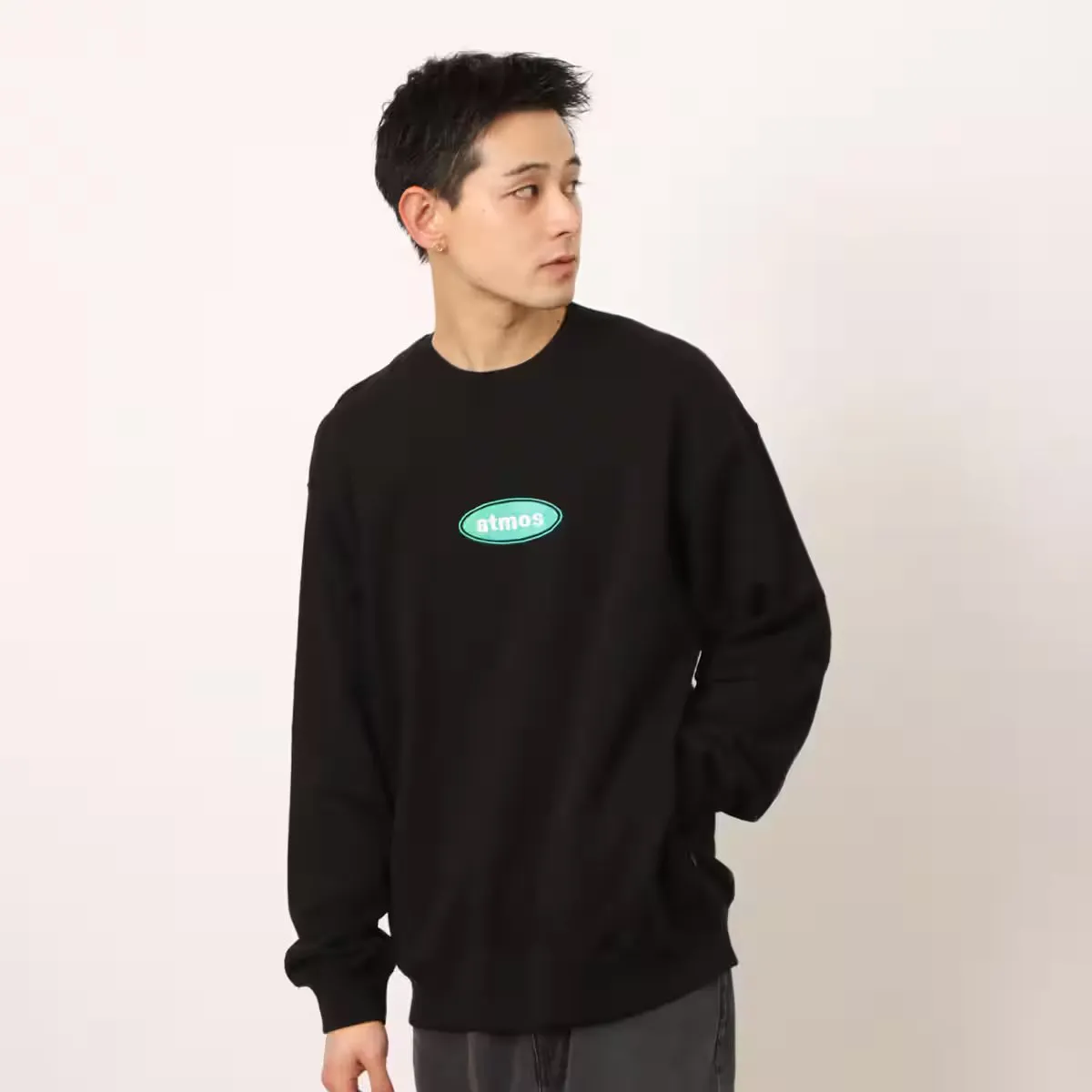 ATMOS OVAL LOGO SWEATSHIRT