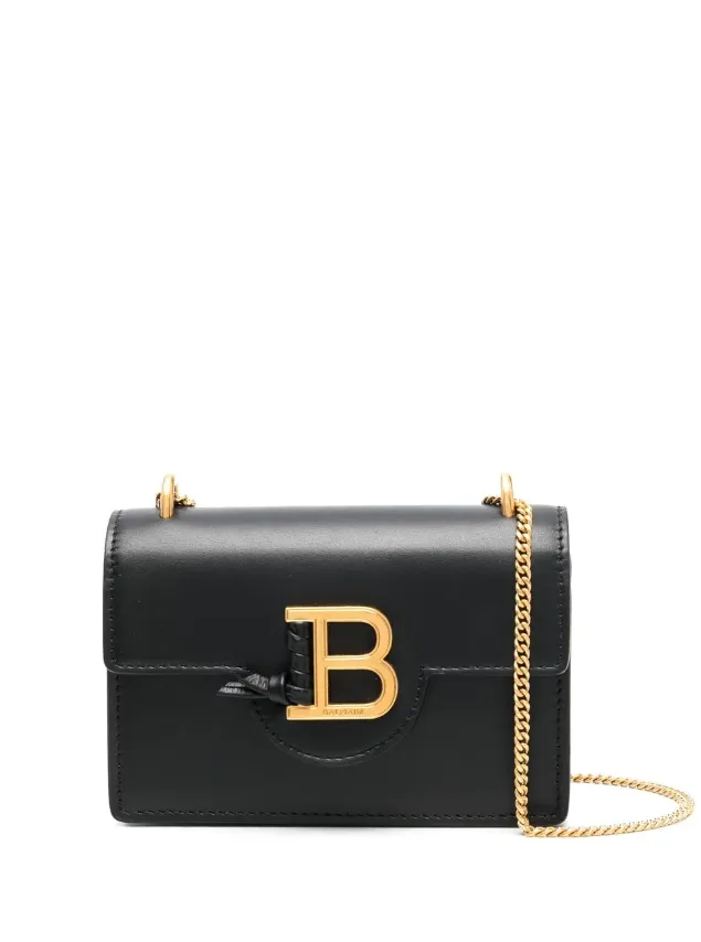 Balmain Black B-Buzz mini Bag