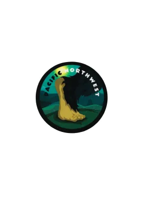 Bigfoot Stepping Sticker