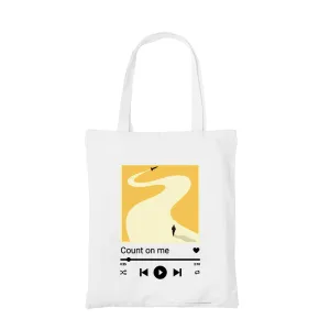 Bruno Mars Tote Bag - Count On Me