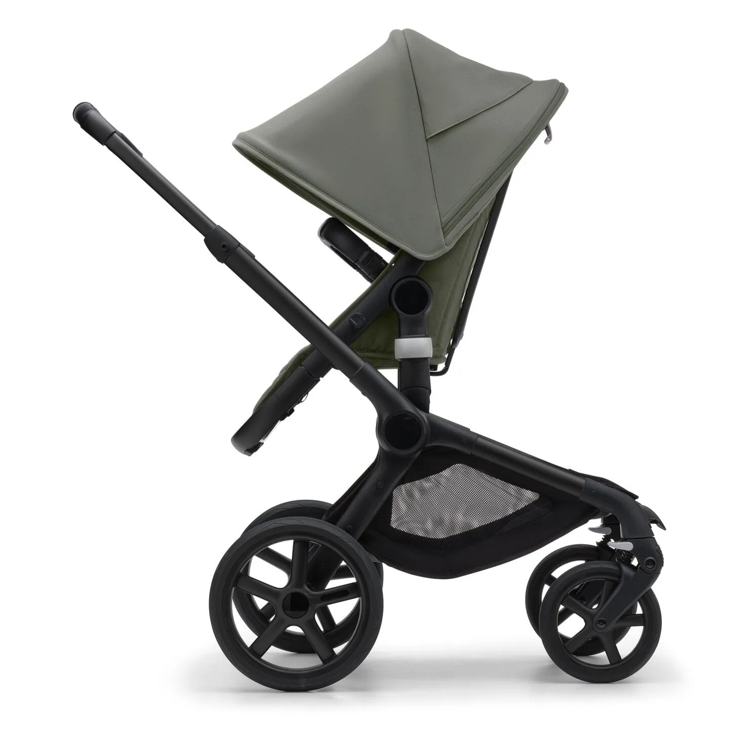 Bugaboo Fox 5 Essential Bundle - Black/Forest Green/Forest Green