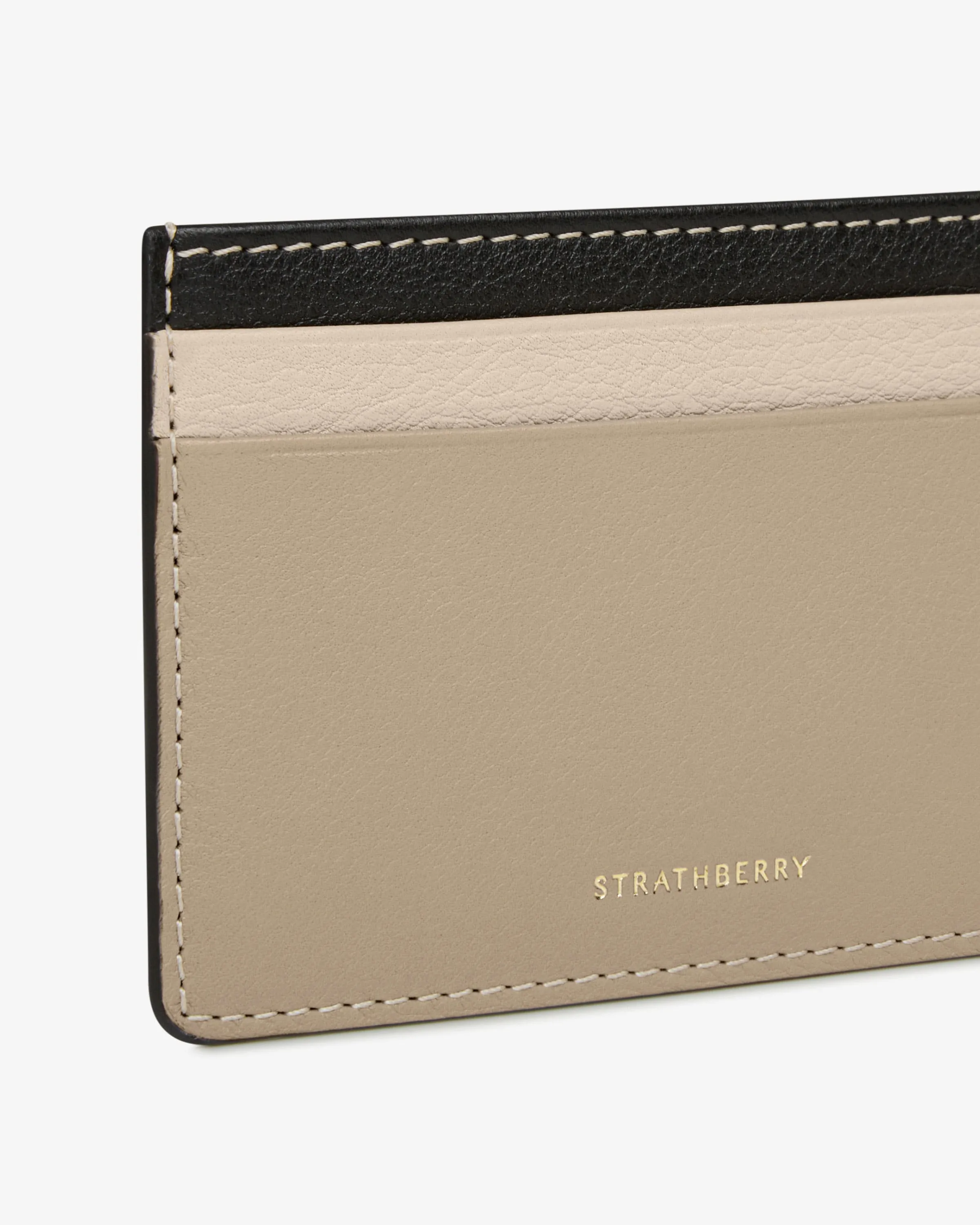 Cardholder - Black/Oat/Mushroom