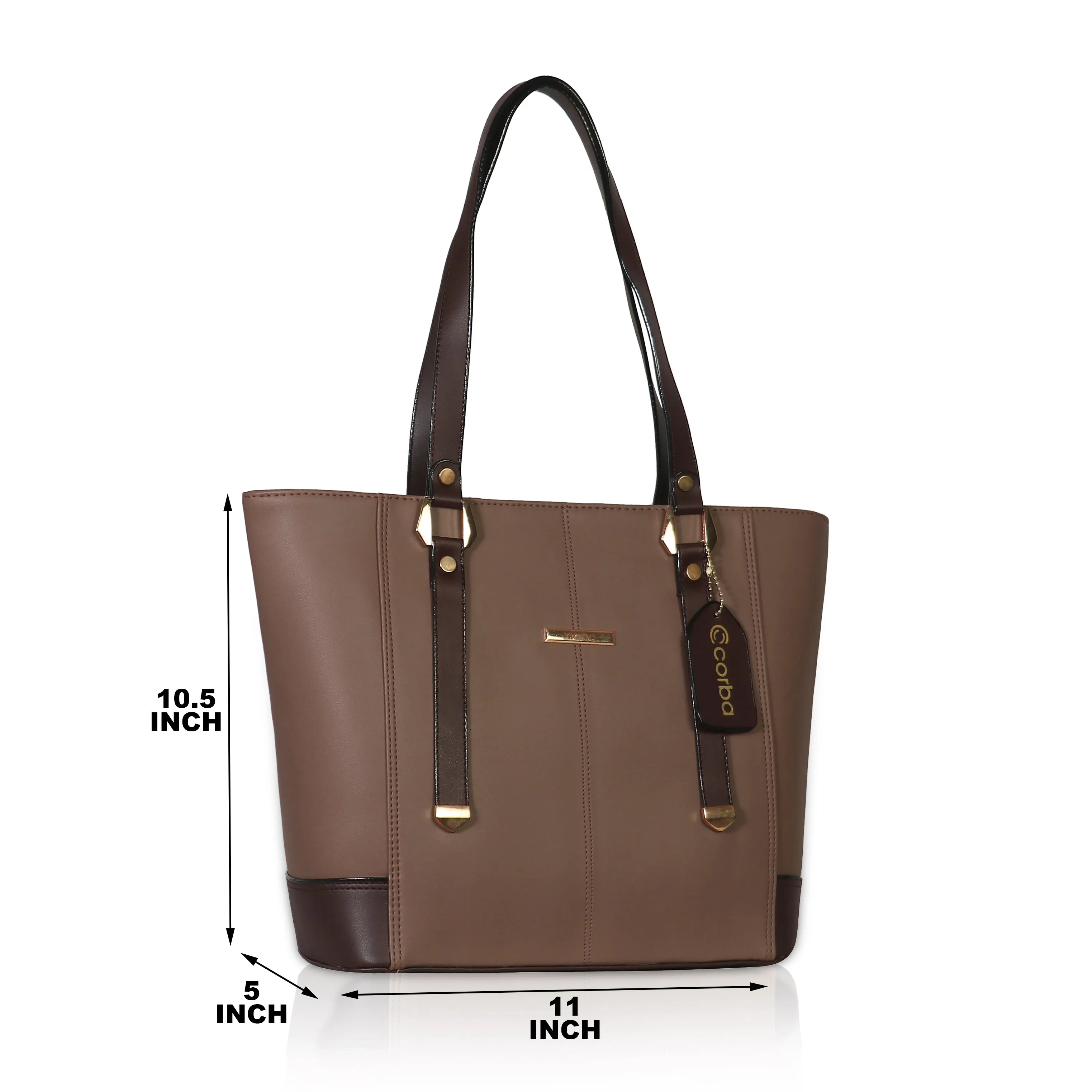 Corba Handbag Dark Brown