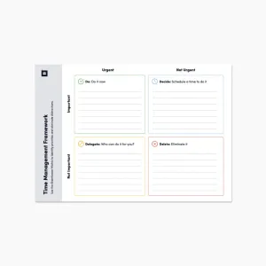 Eisenhower Matrix (Digital Download)