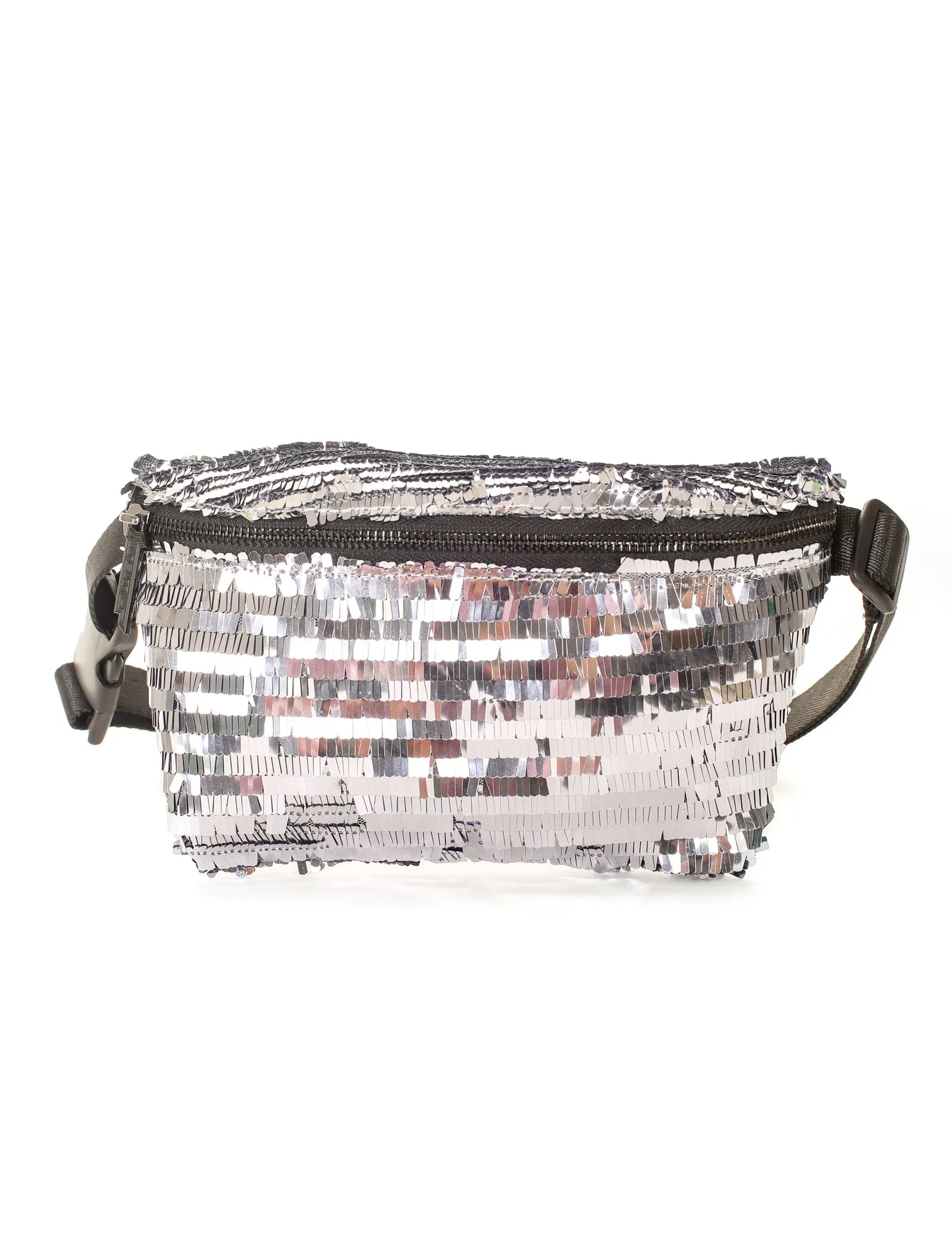 Fanny Pack | Slim |LUX FLAPPER Silver