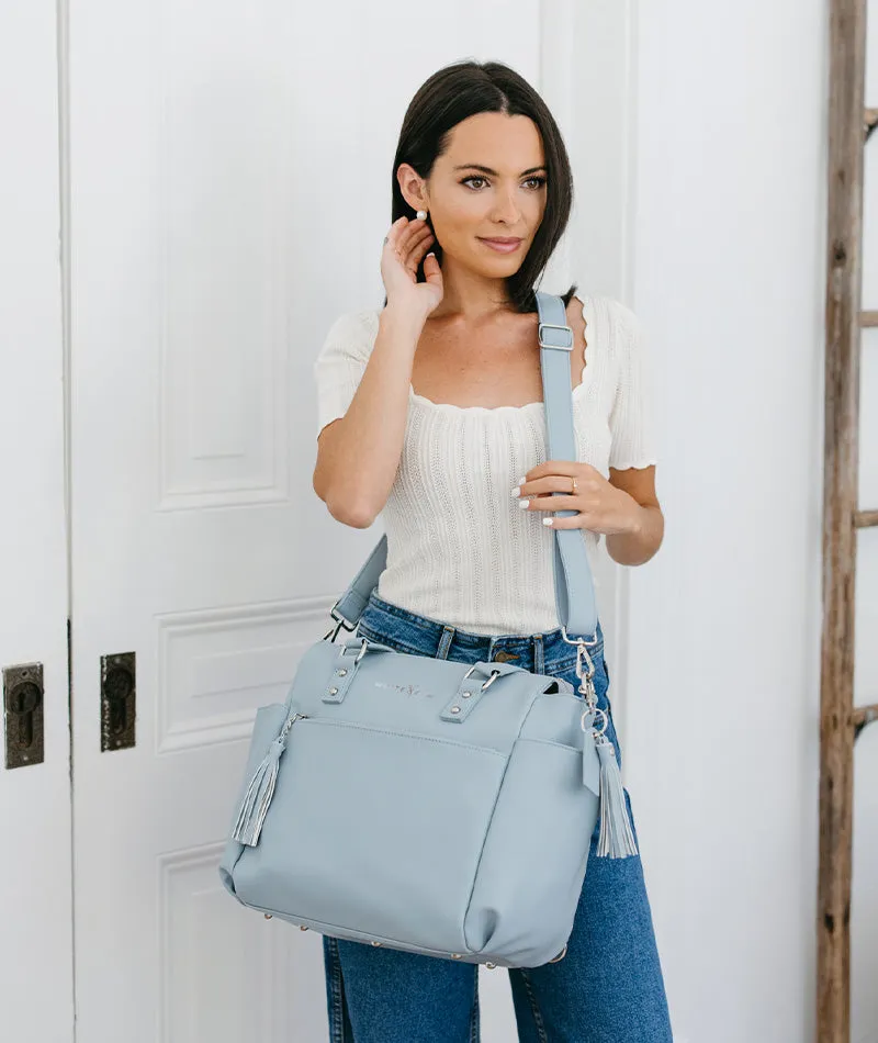 Gemini Mini Convertible Backpack - Ice Blue - [OUTLET FINAL SALE]