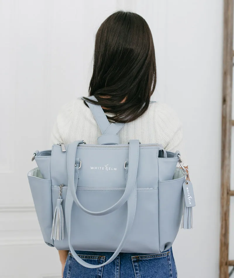 Gemini Mini Convertible Backpack - Ice Blue - [OUTLET FINAL SALE]