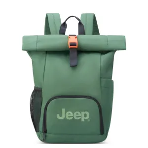 Jeep Rolltop 17" Laptop Backpack - Green