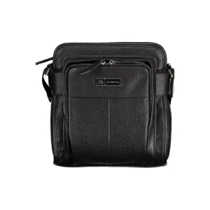 Mens Black Polyethylene Shoulder Bag by La Martina - Stylish & Durable