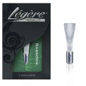 Legere Synthetic Bassoon Reed (Plastic, Medium)