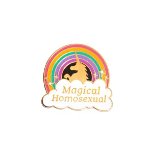 Magical Homosexual Pin