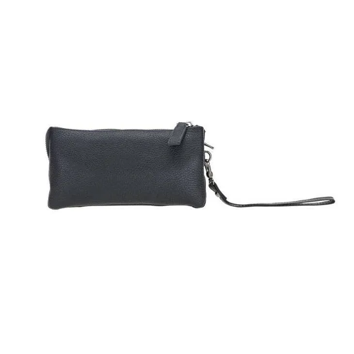 Melissa Leather Women Hand Bag Black