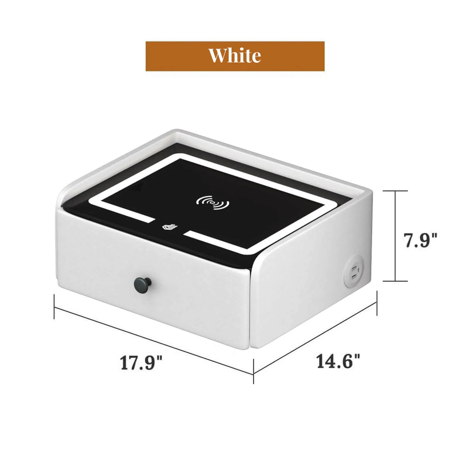 Power Multimedia Hub Wireless Charging Smart Side Table