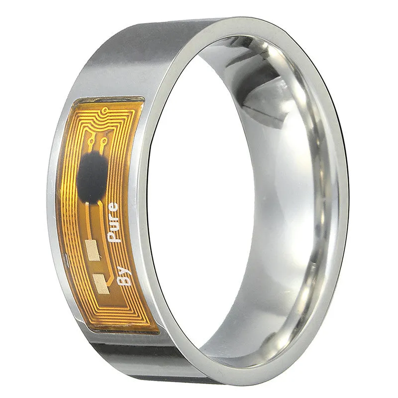 Silver/Gold Multi-Functional Smart Ring