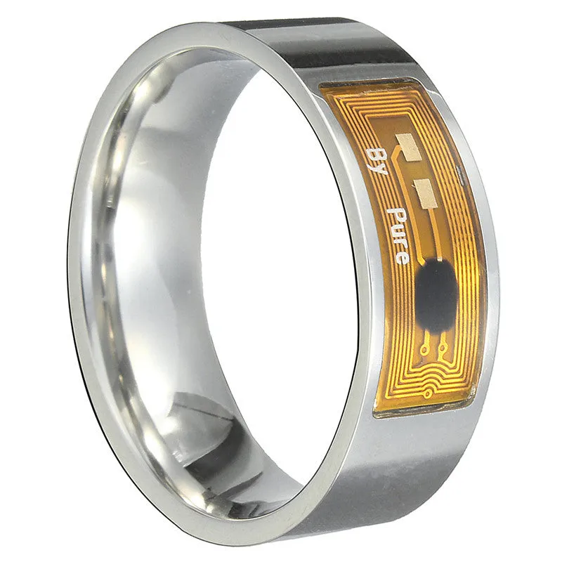 Silver/Gold Multi-Functional Smart Ring