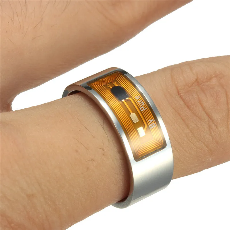 Silver/Gold Multi-Functional Smart Ring