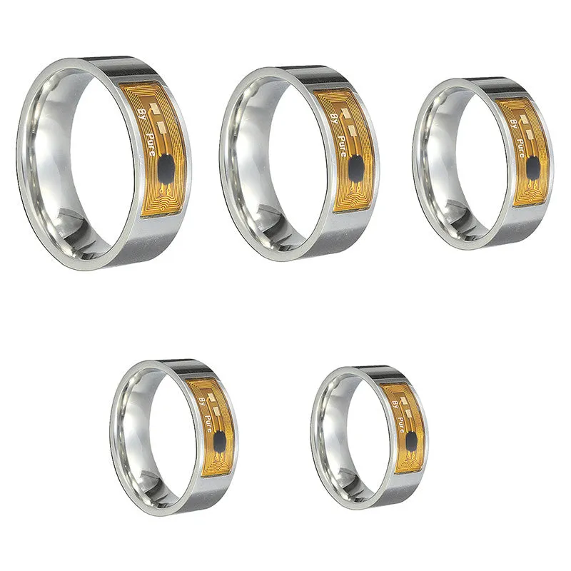 Silver/Gold Multi-Functional Smart Ring