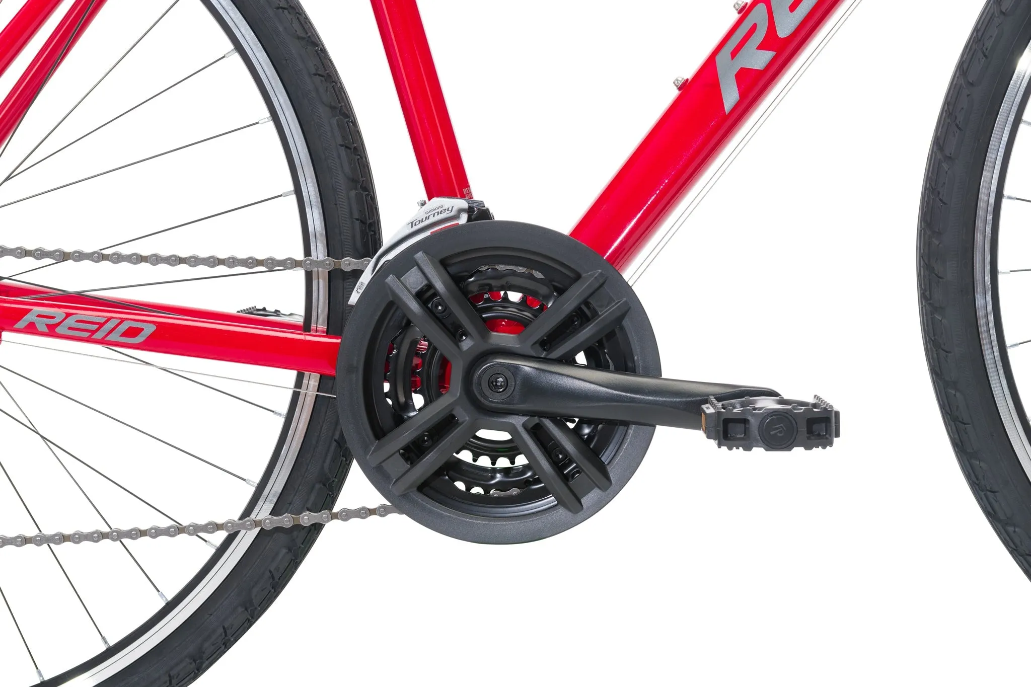 Transit LE Commuter Bike Red